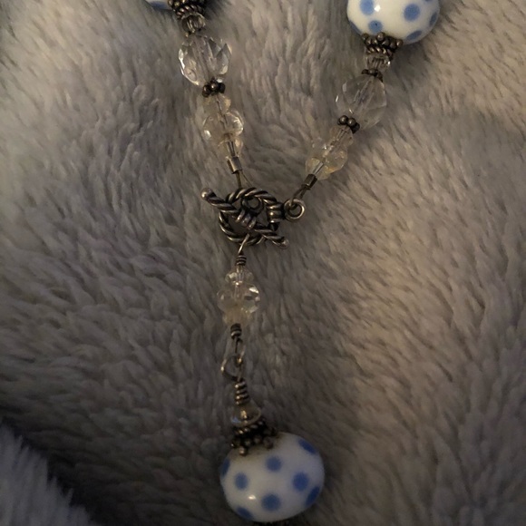 Swarovski crystal necklace and bracelet set - Picture 2 of 6